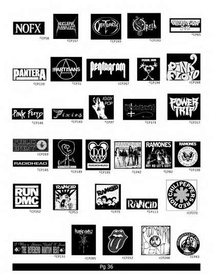 Cloth Patches ( In-Store ONLY ) $3 EACH