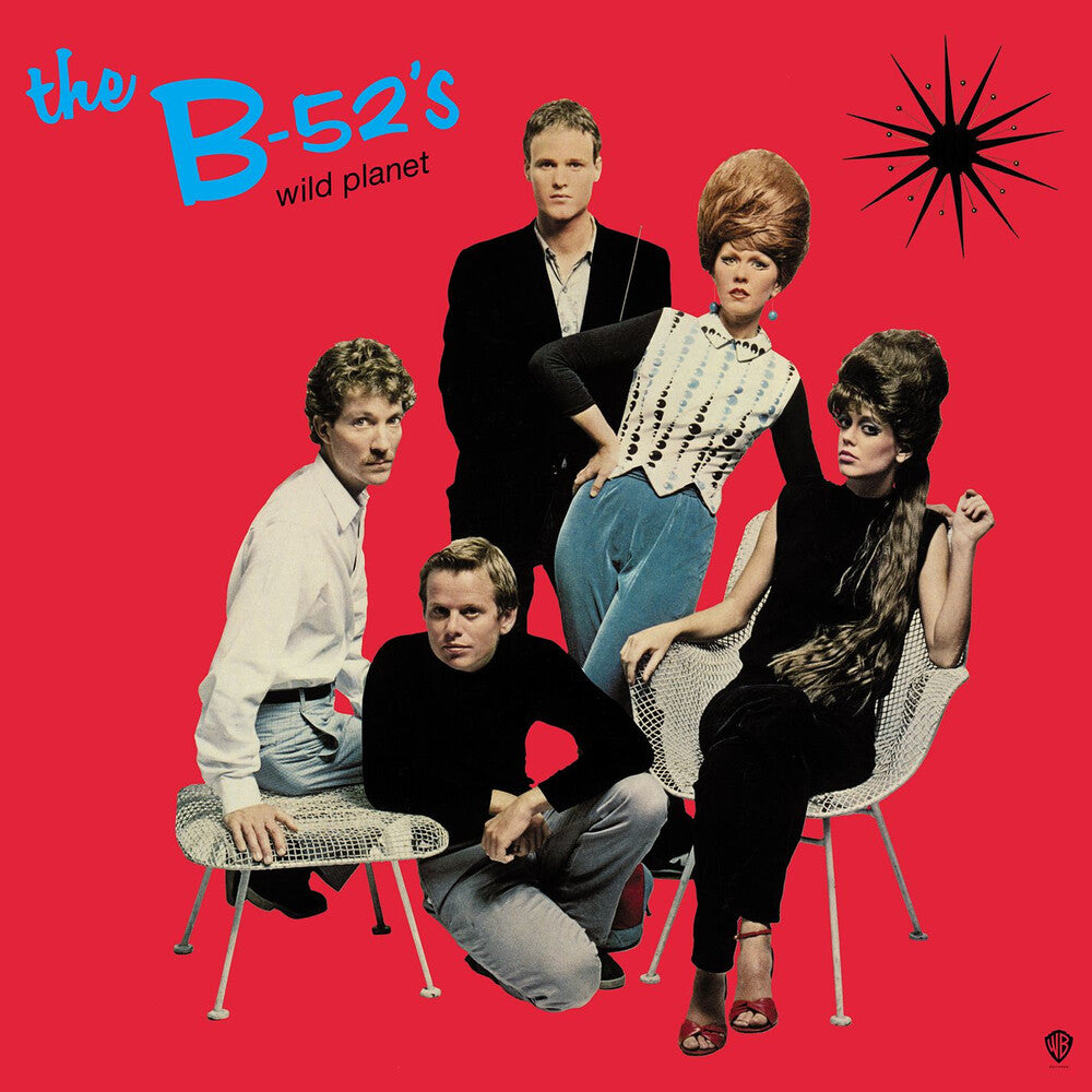 the album cover for The B-52's - Wild Planet [LP]
