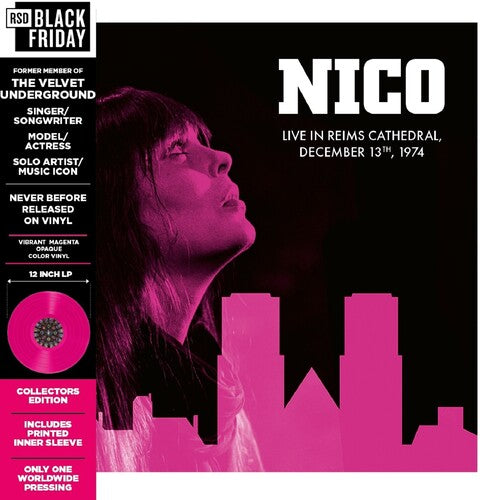 Nico : Live in Reims Cathedral 1974 (RSD) (RSD Exclusive, Colored Vinyl, Magenta)