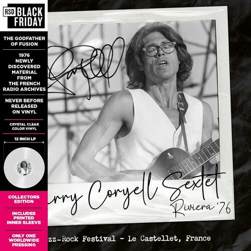 Larry Coryell, & The Eleventh House : Riviera '76 (RSD) (RSD Exclusive, Clear Vinyl)