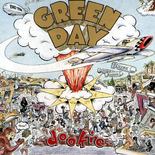 the album cover for Green Day - Dookie [Picture Disc LP]