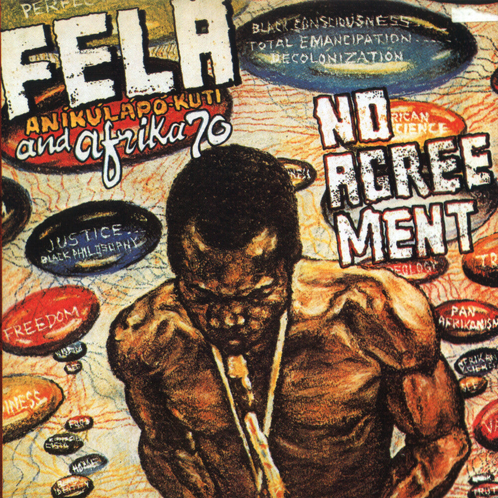 the album cover for Fela Kuti - No Agreement