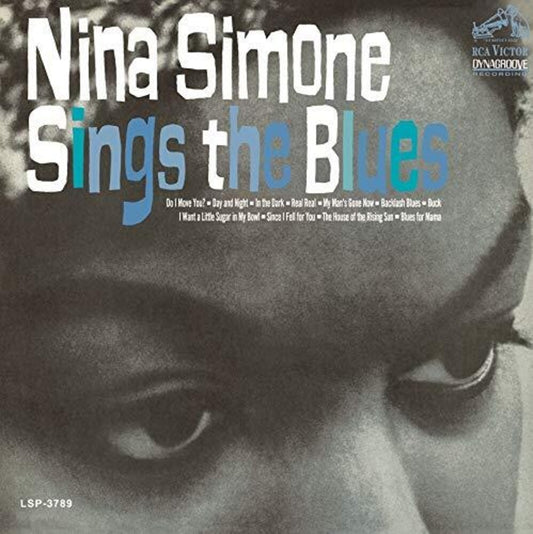 the album cover for Nina Simone - Sings The Blues