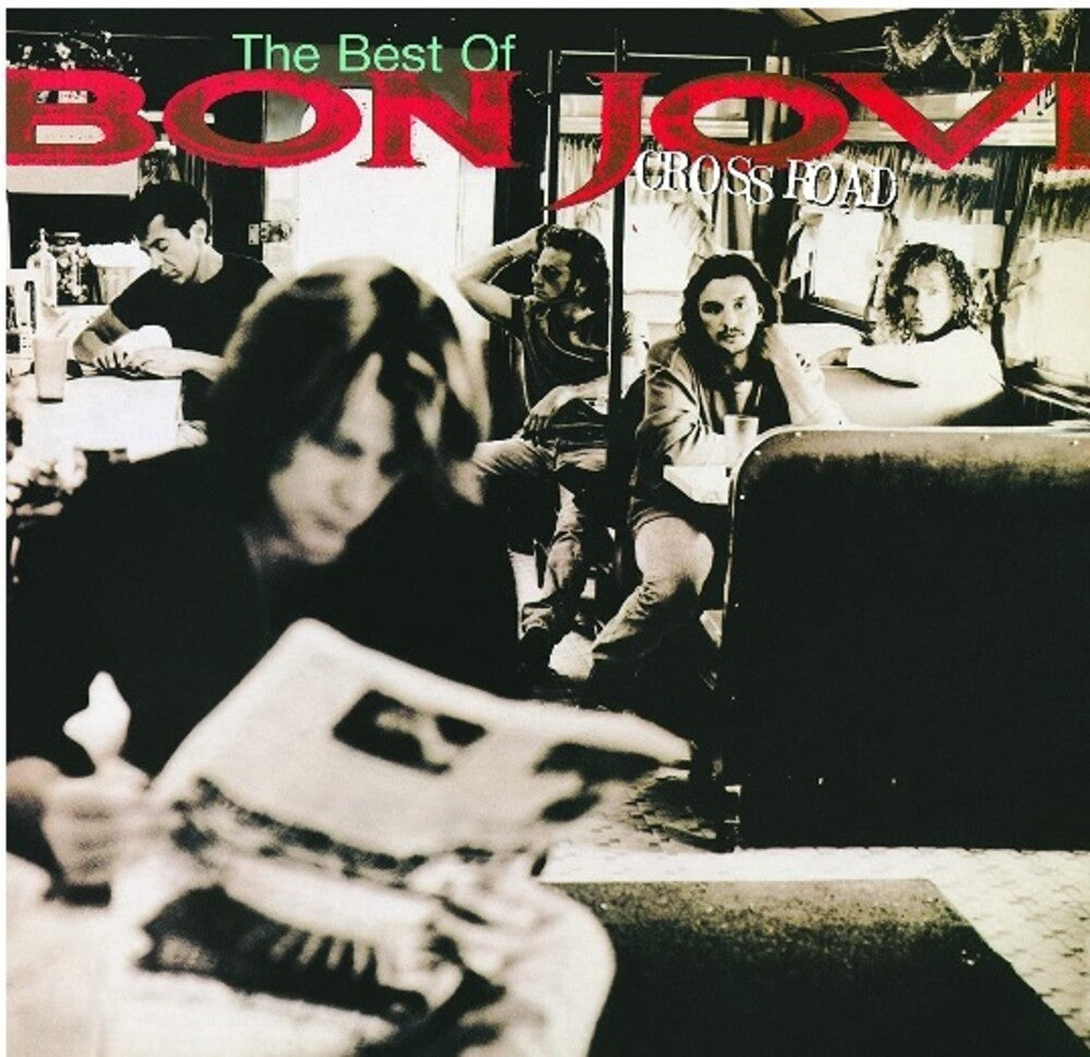 the album cover for Bon Jovi - Cross Road [2LP]