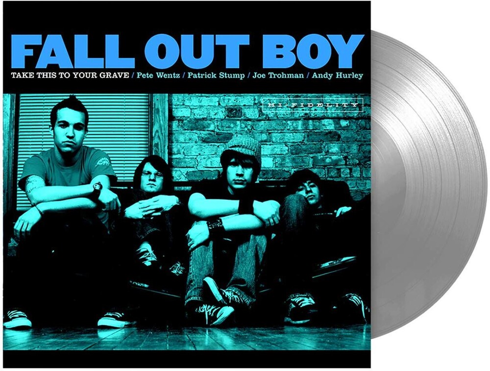 the album cover for Fall Out Boy - Take This To Your Grave: FBR 25th Anniversary [Silver LP]