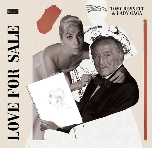 the album cover for Lady Gaga - Love For Sale [Regular - not signed]