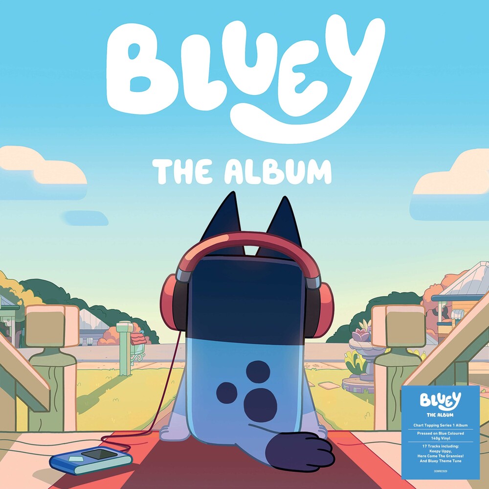 the album cover for Bluey - Bluey The Album [Blue LP]