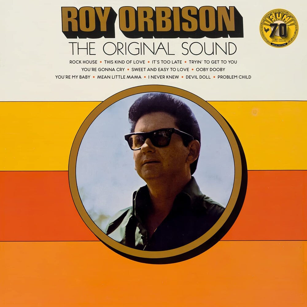 the album cover for Roy Orbison - The Original Sound: 70th Anniversary [LP]