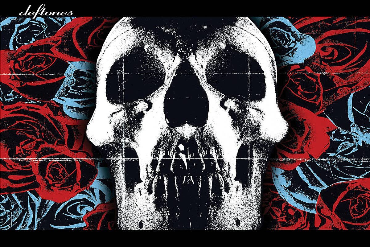 Deftones Skull Metal Rock Band Music Poster Size 24X36: Individually Rolled 55071