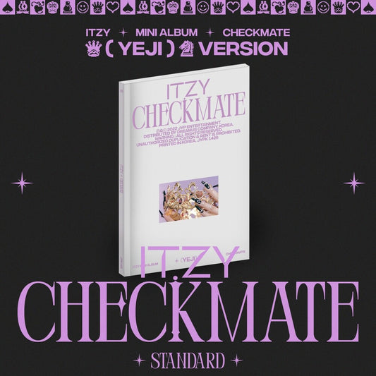 the album cover for ITZY - CHECKMATE [YEJI Ver.]