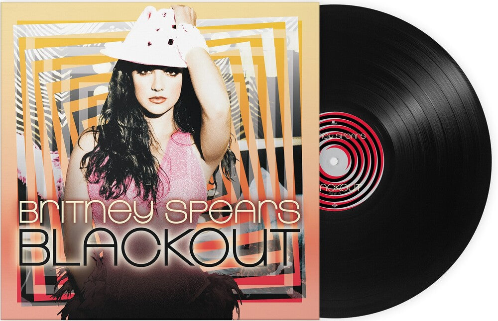 the album cover for Britney Spears - Blackout [LP]