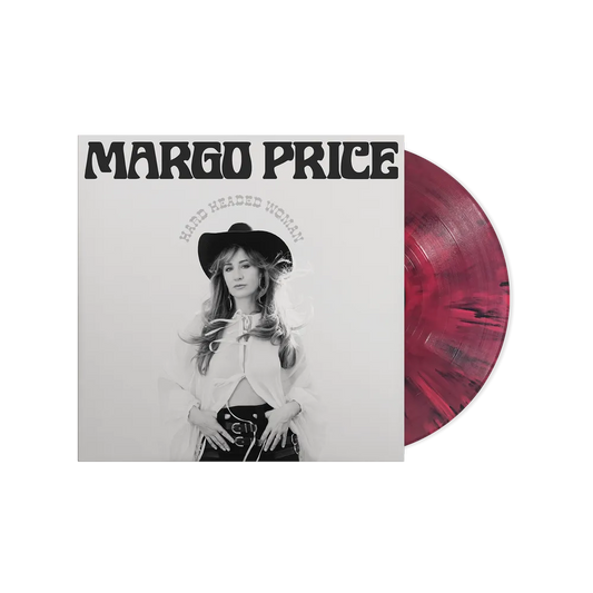 the album cover for Margo Price - Hard Headed Woman [Indie Exclusive Red Velvet LP]