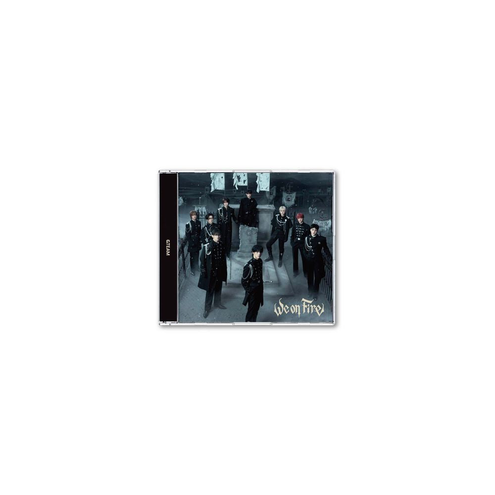 the album cover for &TEAM - 3rd EP 'We On Fire' [Standard ver.]