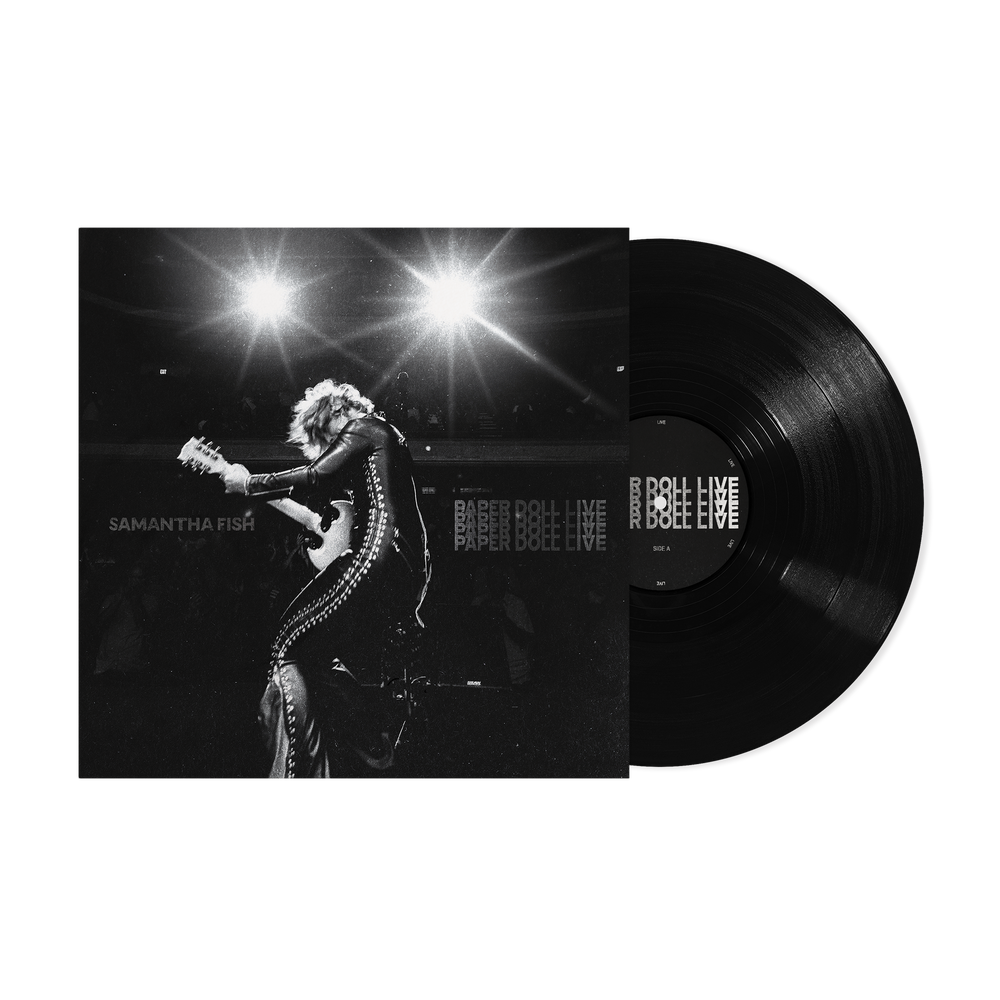 the album cover for Samantha Fish - Paper Doll Live