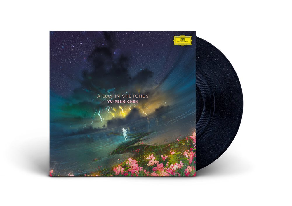 the album cover for Yu-Peng Chen - A Day in Sketches - Colors of Time [Indie Exclusive Night Sky]