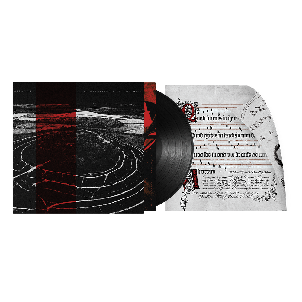 the album cover for Mirador - The Gathering at Badon Hill 12" EP