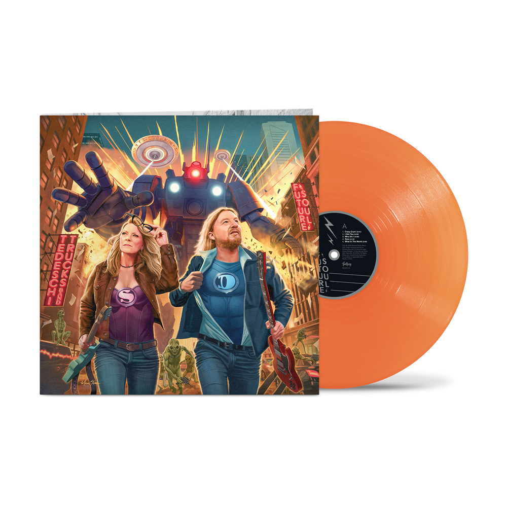 the album cover for Tedeschi Trucks Band - Future Soul [180g Orange Crush LP]