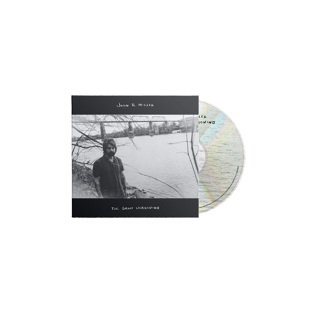 the album cover for John R Miller - The Great Unknowing