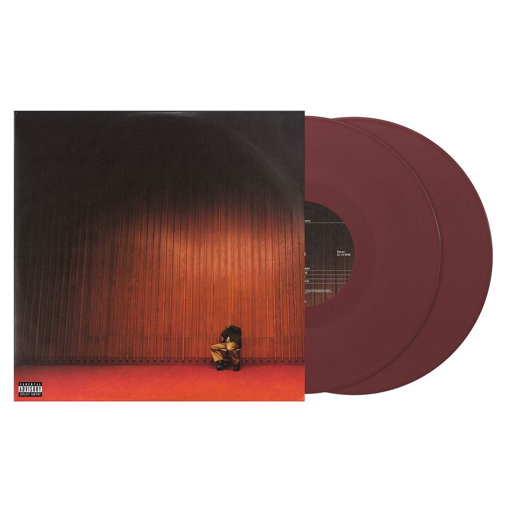 the album cover for Isaiah Rashad - IT'S BEEN AWFUL [Deep Red]