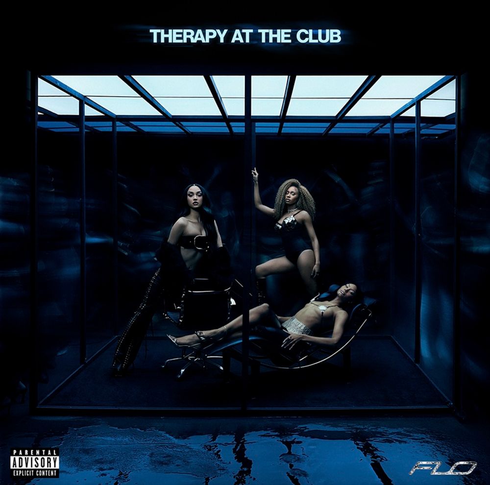 the album cover for FLO - THERAPY AT THE CLUB