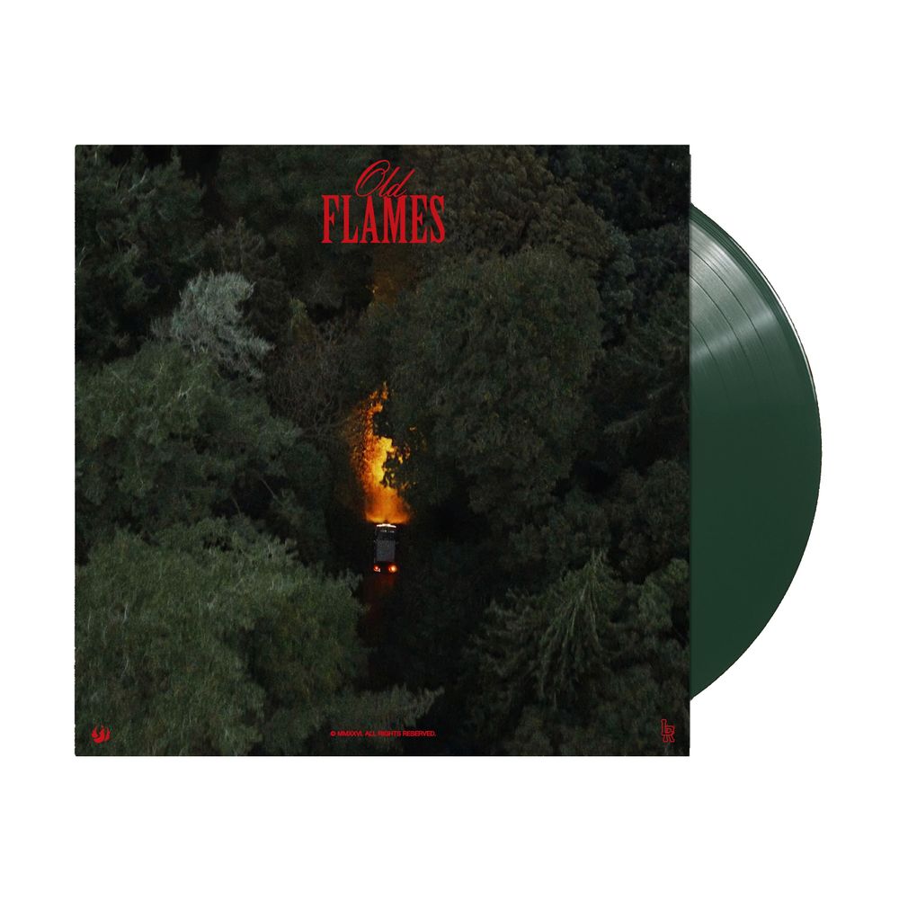the album cover for La Roux - Old Flames [Indie Exclusive Dark Green]