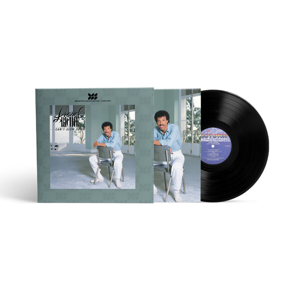 the album cover for Lionel Richie - Can't Slow Down (DSS One-Step Vinyl) [180g LP]