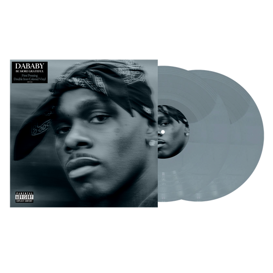 the album cover for DaBaby - BE MORE GRATEFUL [Iron]