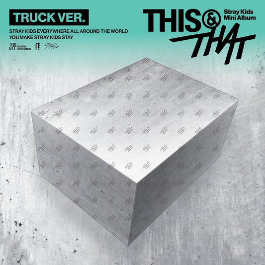 the album cover for Stray Kids - THIS & THAT [TRUCK VER.]