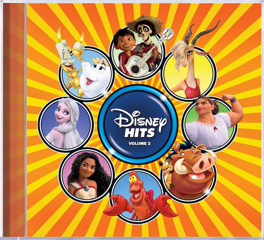 the album cover for Various Artists - Disney Hits, Volume 2