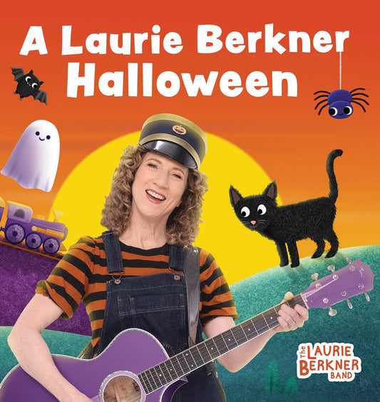 the album cover for The Laurie Berkner Band - A Laurie Berkner Halloween