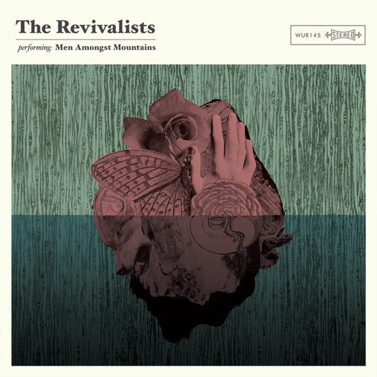 the album cover for The Revivalists - Men Amongst Mountains - 2026 [Indie Exclusive Eco-friendly Lavender Blend]
