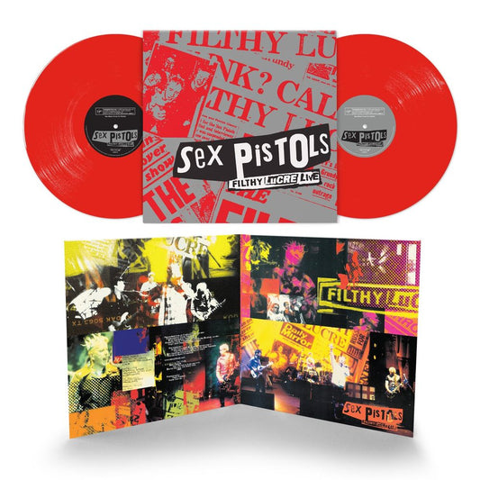 the album cover for Sex Pistols - Filthy Lucre Live - 30th Anniversary [180g Red]