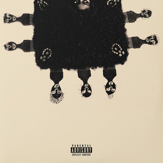 the album cover for Rapsody - God Gotta Afro & Gold Hoops