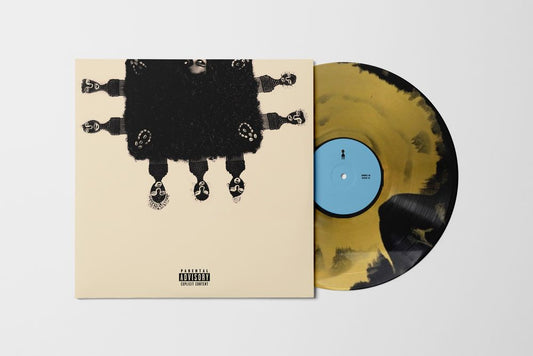 the album cover for Rapsody - God Gotta Afro & Gold Hoops [Golden Luxe]
