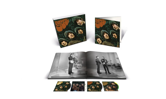 the album cover for The Beatles - Rubber Soul - Special Edition [Super Deluxe + Book]