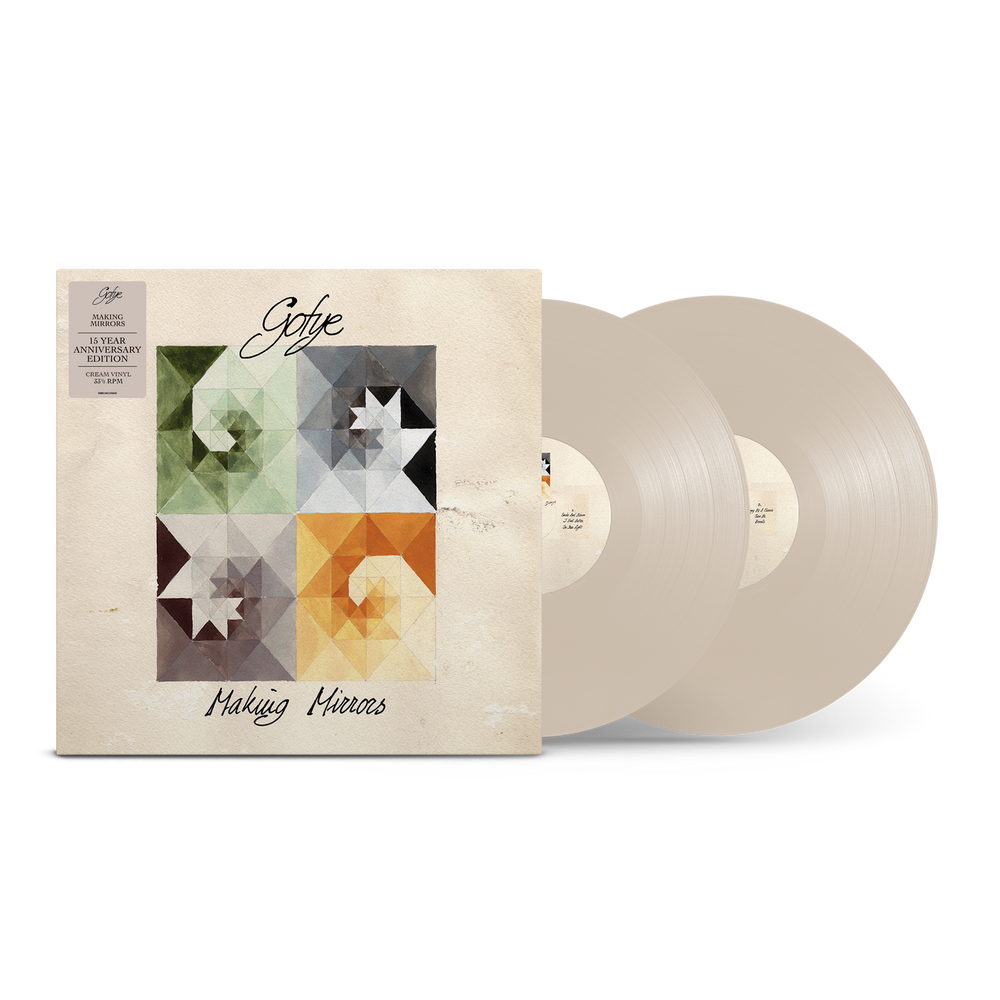 the album cover for Gotye - Making Mirrors - 15 Year Anniversary [Cream]