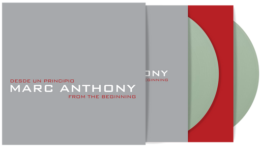 the album cover for Marc Anthony - Desde Un Principio: From The Beginning [Coke Bottle Clear 2 LP]