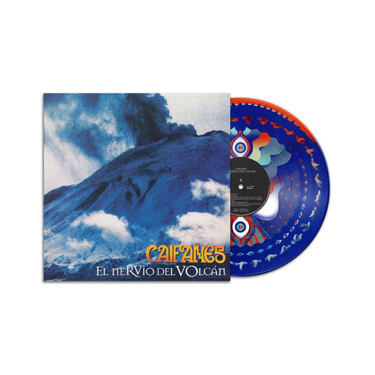 the album cover for Caifanes - El Nervio Del Volcan