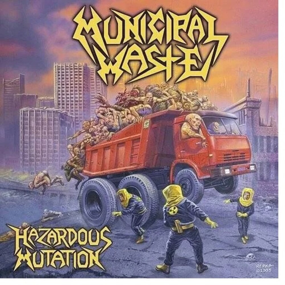 the album cover for Municipal Waste - Hazardous Mutation [Reissue]