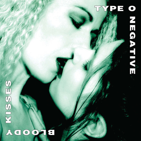 the album cover for Type O Negative - Bloody Kisses: Suspended In