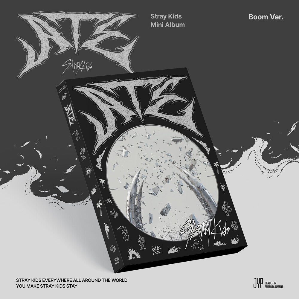 the album cover for Stray Kids - ATE [Boom Ver.] [CD]