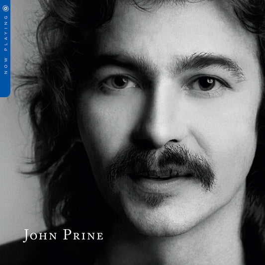 the album cover for John Prine - Now Playing