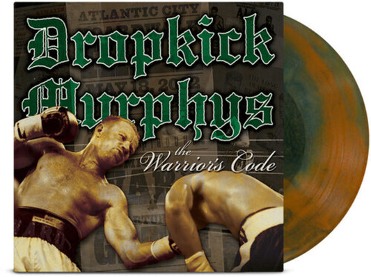 the album cover for Dropkick Murphys - Warrior's Code (Anniversary Edition) [Patina Rust Splash LP]
