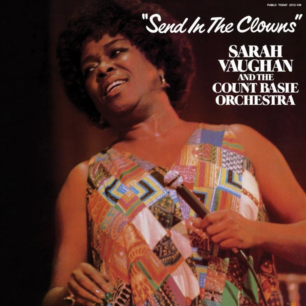 the album cover for Sarah Vaughan - Send In The Clowns [180 Gram]