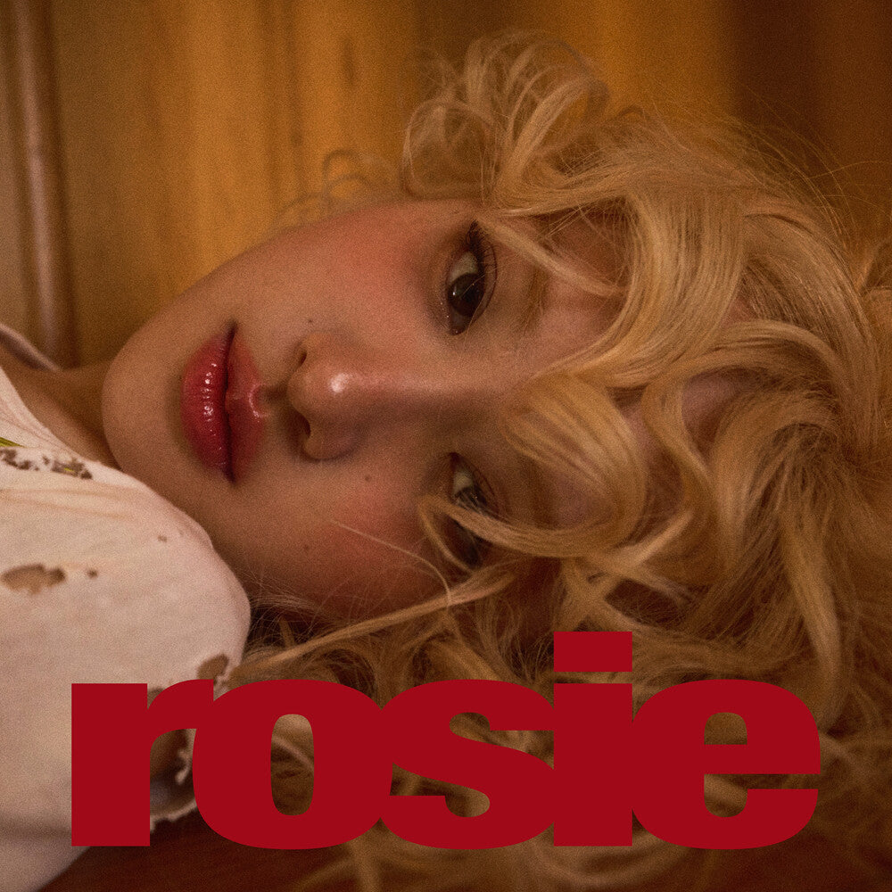 the album cover for ROSÉ - Rosie [Red LP]