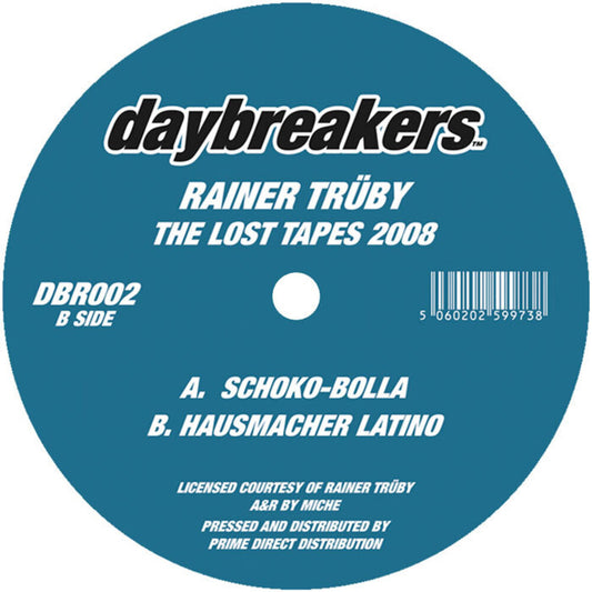 the album cover for Truby, Rainer - The Lost Tapes 2008