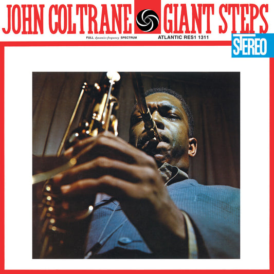 the album cover for John Coltrane - Giant Steps