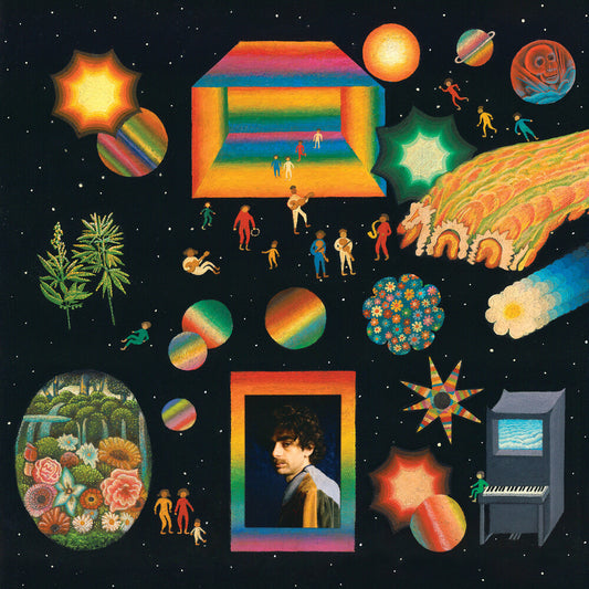 the album cover for Sessa - Pequena Vertigem De Amor [Indie Exclusive Colored Vinyl]
