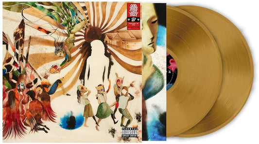 the album cover for JID - God Does Like Ugly [Translucent Tan 2xLP]