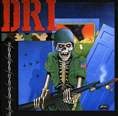 the album cover for D.R.I. - The Dirty Rotten LP On CD